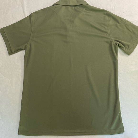 SWISSWELL Army Green Collared Polo - Picture 3 of 3